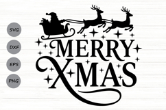 Merry Xmas Svg, Merry Christmas Svg, Family Christmas Svg. Product Image 1