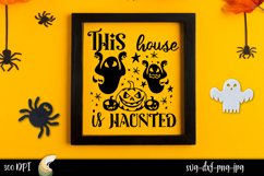 Halloween Haunted House SVG Design. Halloween SVG Product Image 1