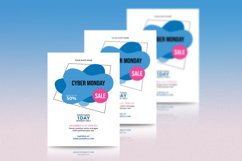 Cyber Monday Flyer. word and Psd Product Image 2