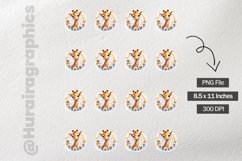 Girraffe|Printable Animal Sticker Product Image 3