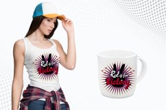 Quote Red is for Victory - sublimation design Product Image 3