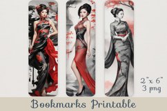 Bookman Printable "Young woman" -3 png, jpg files Product Image 1