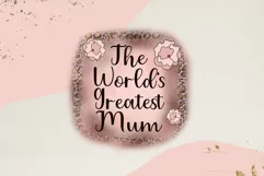 Mother's Day sublimation design png - Mum and Mom Product Image 2