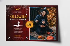 Halloween Mini Session Template, Adobe Photoshop Template Product Image 2