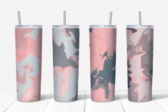 20oz skinny tumbler wrap designs, colorful sublimation png Product Image 2