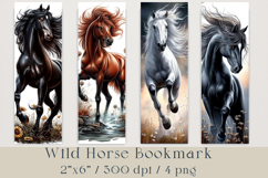 Wild Horse Bookmark, 4 png Product Image 1