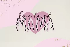 Mother's Day sublimation design png - One Loved Mama Product Image 3