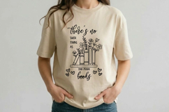 Too Many Books SVG Book Lover Quote Design Product Image 2