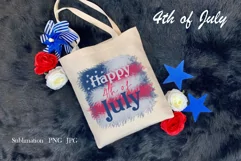 Happy 4th of July, American independence day patriotic quote Product Image 3