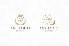 Letter A Combination Logo Pro Branding Product Image 3