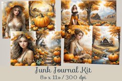 Printable Paper "Junk Journal Autumn"-30 jpg Product Image 2