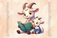 Goat|Printable Animal Sticker Product Image 2