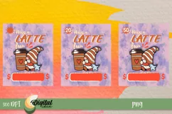 Money Card PNG Designs Coffee. Money Holder Printable Product Image 3