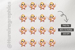 Hen|Printable Animal Sticker Product Image 3