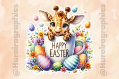 Girraffe|Printable Animal Sticker Product Image 2