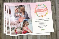 Fall / Autumn mini session Template Product Image 2