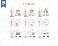 North Pole Family Ornament SVG, Christmas Ornament SVG Product Image 2