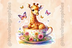 Girraffe|Printable Animal Sticker Product Image 2
