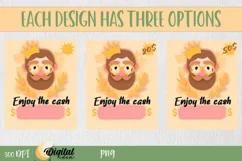 Money Card PNG Designs father's day. Printable Gift for Dad Product Image 3