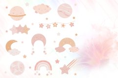 Boho nursery clipart set. Baby wall décor Product Image 5