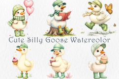 Spring Silly Goose Clipart, 40 png Product Image 3