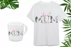 Mother's Day sublimation design png - Best Mum Ever Product Image 2