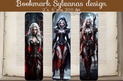 Bookmark Elf Sylvanas design - 3 png Product Image 1
