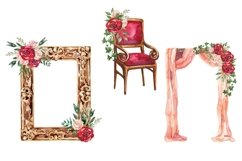 Watercolor Wedding Arrangements Product Image 4