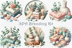 Eucalyptus Spa Clipart, 20 png Product Image 3