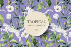 Tropical DesignPattern &amp; Motifs. Tropical seamless Product Image 9