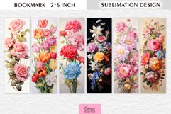 Vintage Flower Bookmark Sublimation Bundle Product Image 5