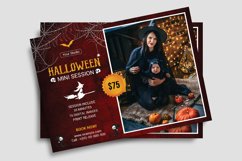Halloween Mini Session Template, Adobe Photoshop Template Product Image 3