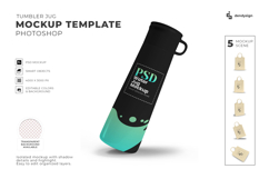 Tumbler Jug Mockup Template Photoshop Product Image 1