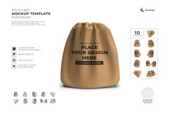 Pouch Bag Mockup Template Set Product Image 1