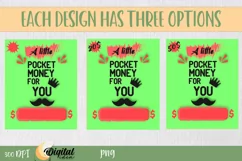 Money Card PNG Designs father's day. Printable Gift for Dad Product Image 5