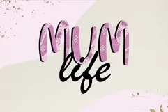 Mother's Day sublimation design png - Mom life - Mum life Product Image 4