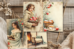 Winter Apples &amp; Memories Junk Journal. 24 jpg Product Image 4