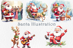 Funny Santa Clipart Bundle. 30 png Product Image 4