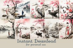 Printable Paper, Junk Journal - 40 jpg files Product Image 4