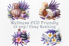 Lavender Spa Clipart Vol. 2, 22 PNG Product Image 4