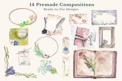 Watercolor Botanical Journal Base Kit Product Image 4