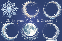 Christmas Snowflake Clipart - 30 png Product Image 5