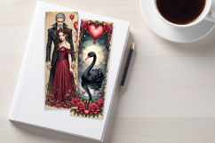 Valentine Gothic Bookmark, 4 jpg Product Image 2