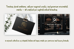 Elegant Feminine Botanical Branding Logo Kit Product Image 7