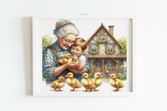 Duck Family Clipart 20 PNG. Product Image 5