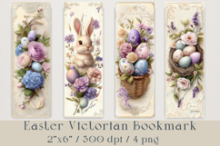 Easter Victorian Bookmark Bundle, 4 png Product Image 1