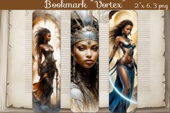 Bookmark Fantasy Girl,- 3 png Product Image 1