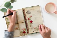 Junk Journal "Heritage" printable ephemera - 40 jpg Product Image 5