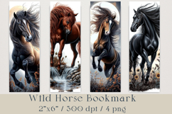 Wild Horse Bookmark, 4 png Product Image 1