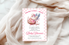 Watercolor Baby Shower Clipart, 25 PNG Product Image 5